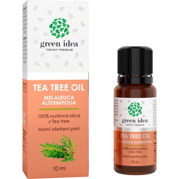 Green Idea Tea Tree Oil ulei 100 % pentru tratament local 10 ml-ro