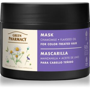 Green Pharmacy Chamomile Mask Mască intens nutritivă pentru păr uscat și poros 300 ml-ro