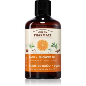 Green Pharmacy Cinnamon & Sweet orange Bath Oil ulei de dus scortisoara 250 ml-ro