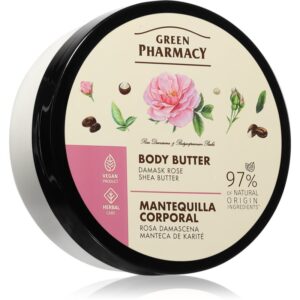 Green Pharmacy Damask Rose & Shea Butter Body Butter unt de corp intens hidratant 200 ml-ro