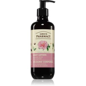 Green Pharmacy Damask Rose & Shea Butter Body Lotion lotiune de corp hranitoare 400 ml-ro