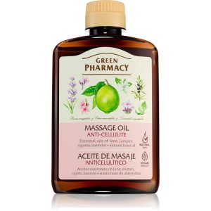 Green Pharmacy Essential oils of Lime Massage Oil ulei de masaj anti-celulită 200 ml-Țena