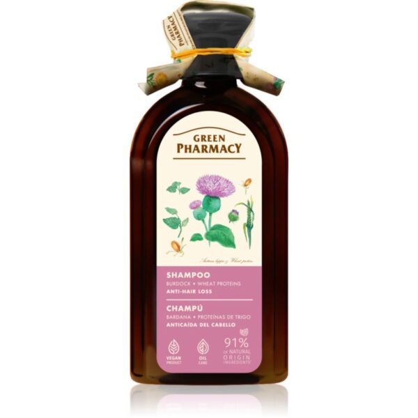 Green Pharmacy Greater Burdock Shampoo șampon impotriva caderii parului 350 ml-ro