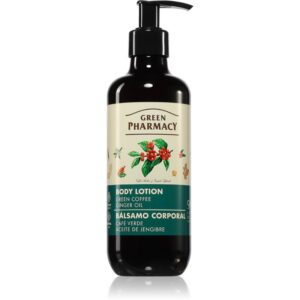 Green Pharmacy Green coffee & Ginger Oil Body Lotion lotiune de corp pentru fermitate 400 ml-ro