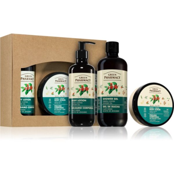 Green Pharmacy Green coffee & Ginger Oil SET set cadou-ro
