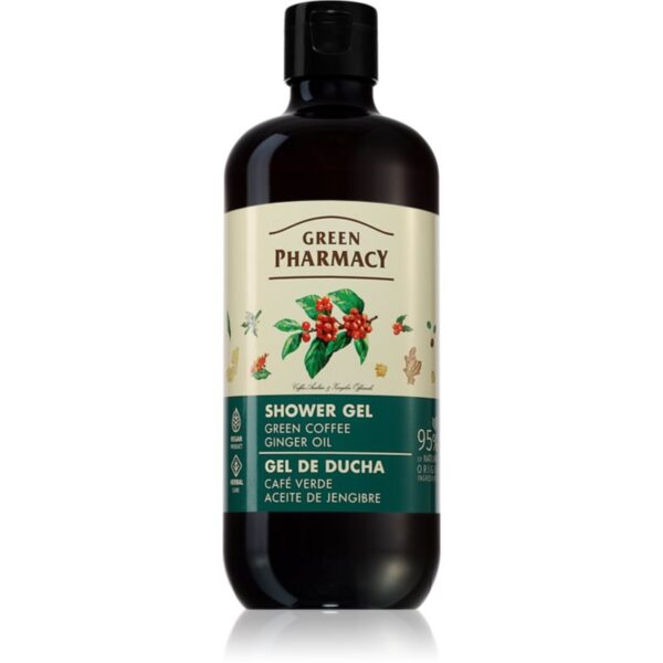 Green Pharmacy Green coffee & Ginger Oil Shower Gel gel de duș 500 ml-ro