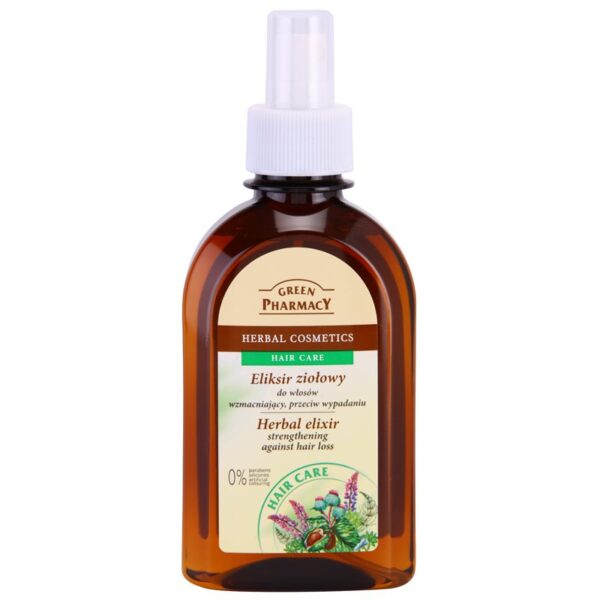 Green Pharmacy Herbal Elixir Hair Care elixir pe baza de plante pentru consolidarea parului si contra caderii parului 250 ml-ro