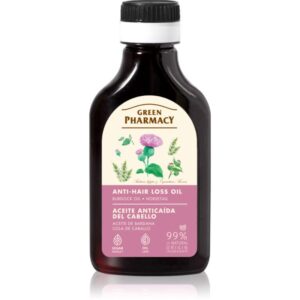 Green Pharmacy Horsetail Burdock Oil ulei din brusture impotriva caderii parului 100 ml-ro
