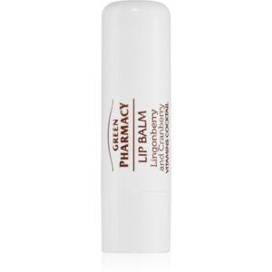 Green Pharmacy Lingonberry and Cranberry Lip Balm balsam de buze nutritiv SPF 10 3.6 ml-ro