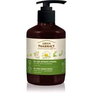 Green Pharmacy Marigold & Tea Tree Gel for Intimate Hygiene gel pentru igiena intima 370 ml-Țena