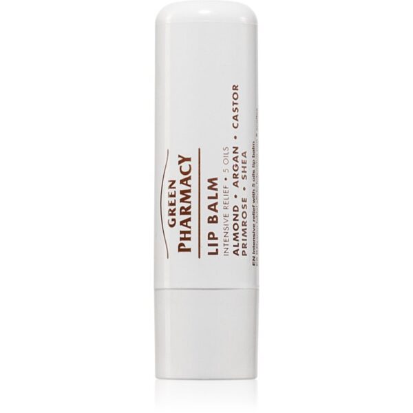 Green Pharmacy Mix of oils Lip Balm balsam de buze ultra-hidratant SPF 10 fara siliconi