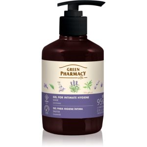Green Pharmacy Sage & Thyme Gel for Intimate Hygiene gel calmant pentru igiena intimă 370 ml-Țena