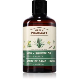 Green Pharmacy Vetiver & Vanilla șampon revigorant pentru păr și barbă cu vanilie 250 ml-Țena