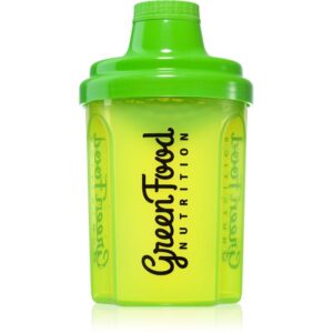 GreenFood Nutrition Shaker shaker pentru sport Transparent Green 300 ml-ro
