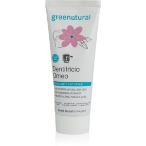 Greenatural Homeopathic Toothpaste Green Tea & Lemon pastă de dinți pentru remedii homeopate 75 ml-ro
