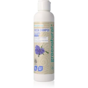Greenatural Shower Gel & Shampoo 2 in 1 gel de dus si sampon Linen and Rice 250 ml-Țena