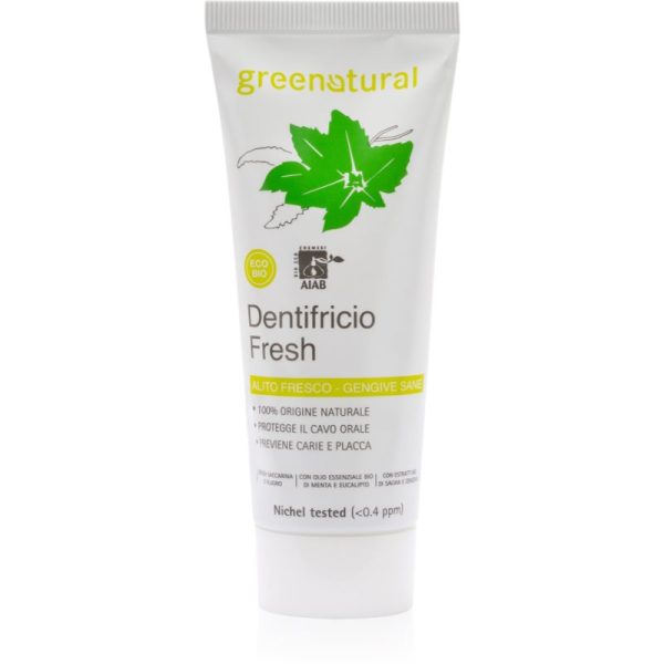 Greenatural Toothpaste Mint & Eucalyptus pastă de dinți 75 ml-ro