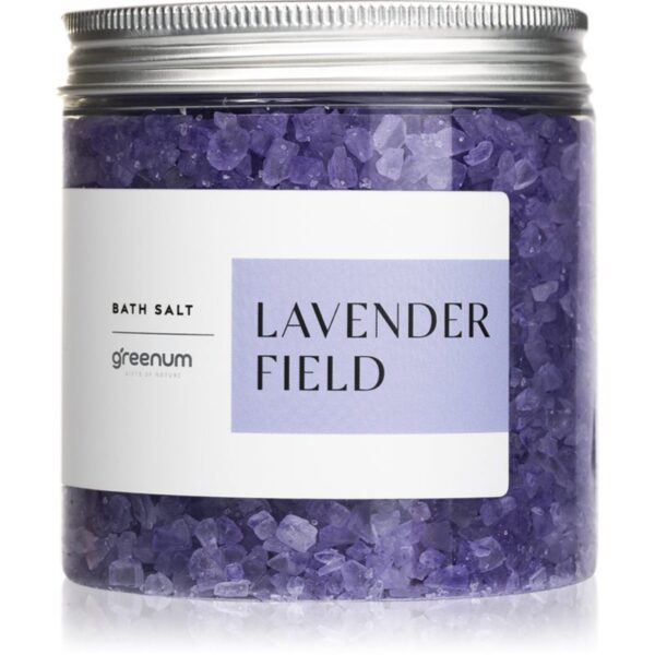 Greenum Lavender Field sare de baie 600 g-Țena