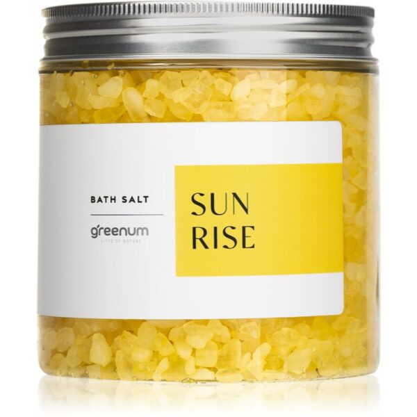 Greenum Sunrise sare de baie 600 g-Țena
