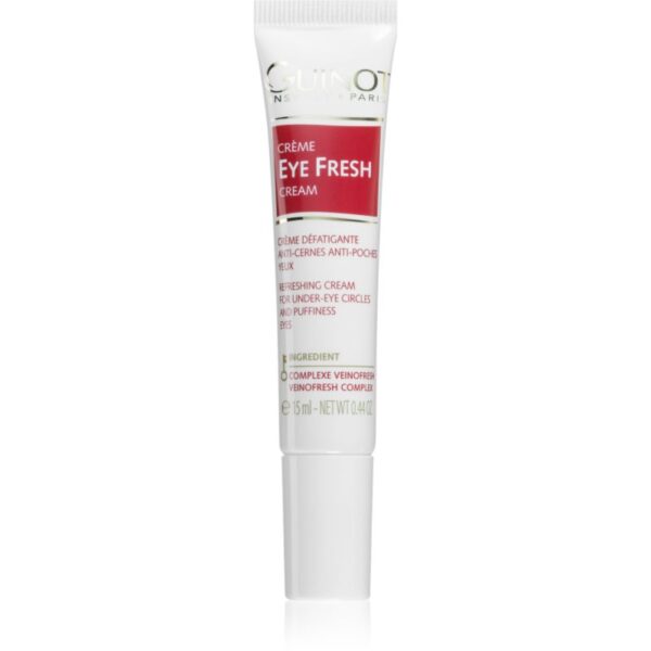 Guinot Eye Fresh crema pentru a calma ochii umflati si cercurile intunecate cu aplicator 15 ml-Țena