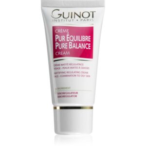 Guinot Pure Balance crema de standardizare pentru ten gras pentru a improspata porii si pielea cu aspect obosit 50 ml-Țena