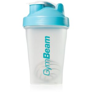 GymBeam Blend Bottle shaker pentru sport culoare Transparent & Blue 400 ml-Țena