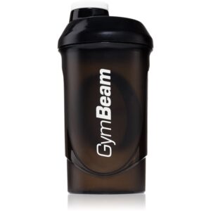 GymBeam Shaker All-Black shaker pentru sport Black 700 ml-Țena