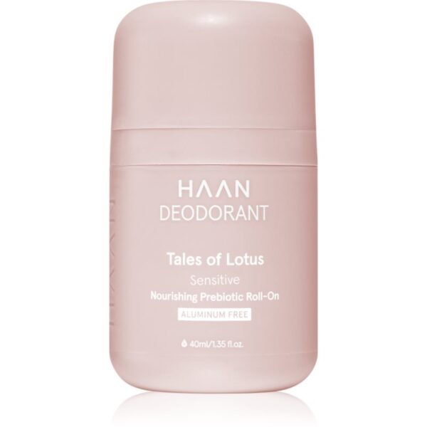 HAAN Deodorant Tales of Lotus roll-on antiperspirant cu efect răcoritor 40 ml-Țena