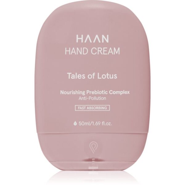 HAAN Hand Care Hand Cream crema de maini cu absorbtie rapida cu probiotice Tales of Lotus 50 ml-Țena