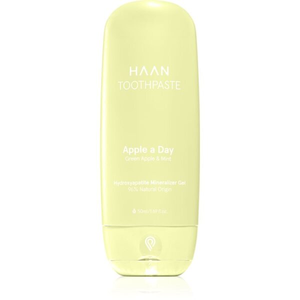 HAAN Toothpaste Apple a Day pastă de dinți fără fluor reincarcabil 50 ml-Țena