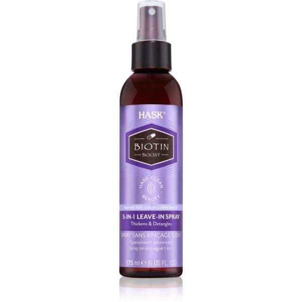 HASK Biotin Boost spray care nu necesita clatire pentru intarirea parului 175 ml-ro