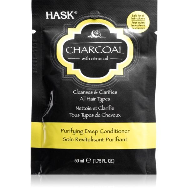 HASK Charcoal with Citrus Oil balsam profund hrănitor pentru refacerea scalpului 50 ml-ro