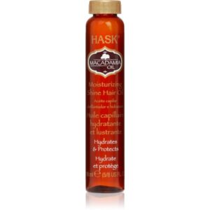 HASK Macadamia Oil ulei hidratant pentru un par stralucitor si catifelat 18 ml-Țena