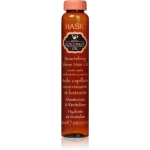 HASK Monoi Coconut Oil Ulei de infrumusetare pentru un par stralucitor si catifelat 18 ml-ro