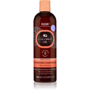 HASK Monoi Coconut Oil balsam hranitor pentru un par stralucitor si catifelat 355 ml-Țena
