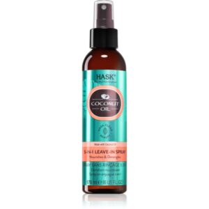 HASK Monoi Coconut Oil spray care nu necesita clatire pentru un par stralucitor si catifelat 175 ml-Țena