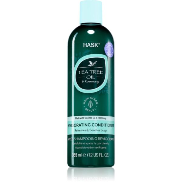 HASK Tea Tree Oil & Rosemary balsam revigorant pentru un scalp uscat