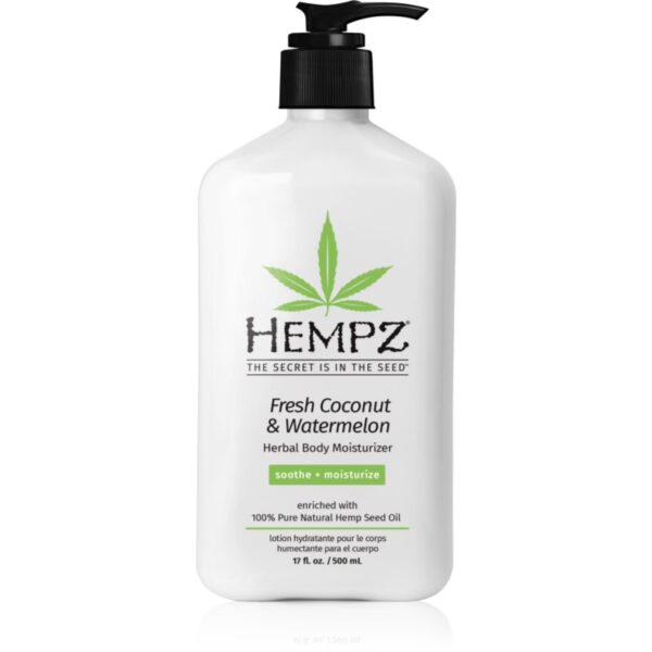 HEMPZ Fresh Coconut & Watermelon loțiune de corp hidratantă 500 ml-ro