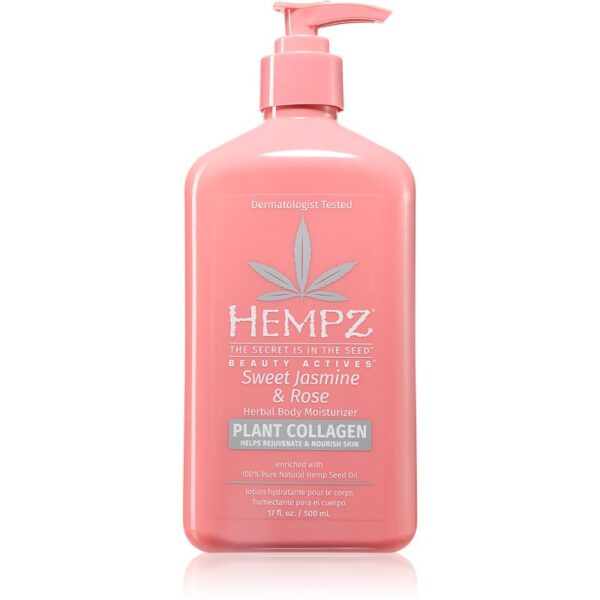 HEMPZ Sweet Jasmine & Rose lapte hidratant 500 ml-Țena