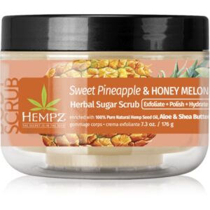 HEMPZ Sweet Pineapple Honey Melon exfoliant pentru corp 176 g-ro
