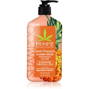 HEMPZ Sweet Pineapple Honey Melon sampon hidratant pentru păr 500 ml-Țena