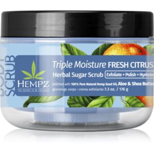HEMPZ Triple Moisture exfoliant pentru corp 176 g-ro