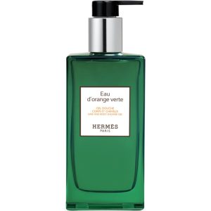 HERMÈS Le Bain Eau d'orange verte gel de duș pentru corp si par unisex 200 ml-Țena