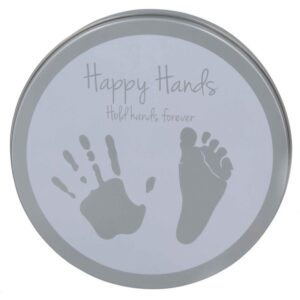 Happy Hands 2D Round Paint Print Kit set de mulaj pentru amprentele bebelușului 1 buc-ro