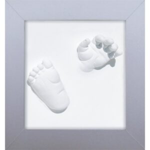 Happy Hands 3D DeLuxe set de mulaj pentru amprentele bebelușului White 23x23 cm-ro