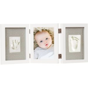 Happy Hands Triple Frame set de mulaj pentru amprentele bebelușului 3 x 17×22 cm-ro