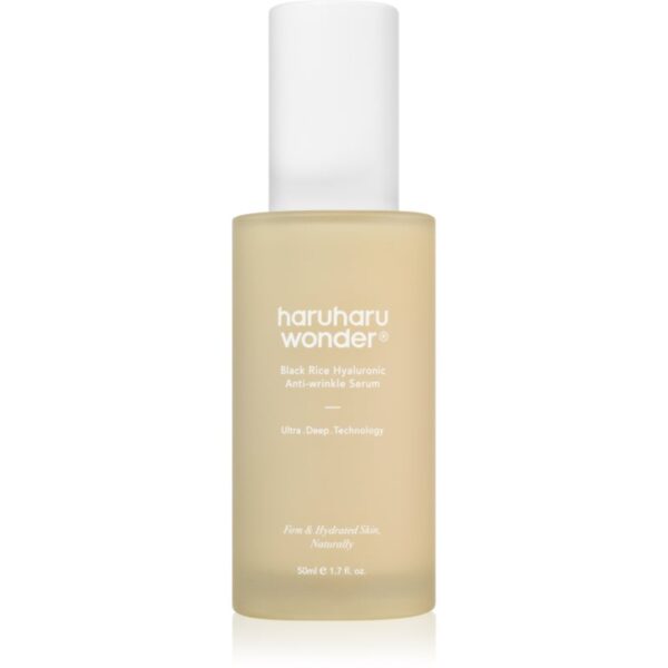 Haruharu Wonder Black Rice Hyaluronic ser hidratant si impotriva ridurilor 50 ml-ro