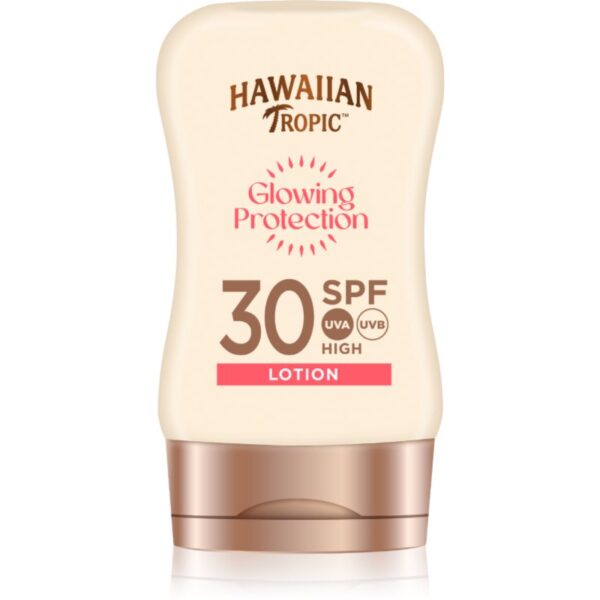 Hawaiian Tropic Glowing Protection Ultra Radiance cremă pentru plaja SPF 30 100 ml-ro