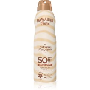 Hawaiian Tropic Hydrating Protection Lotion Spray spray solar SPF 50 220 ml-Țena