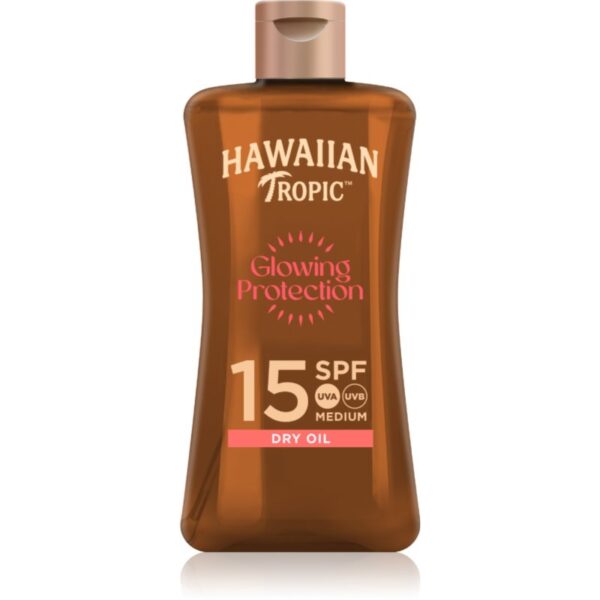 Hawaiian Tropic Protective Dry Oil Spray ulei de bronzat pentru piele uscata SPF 15 100 ml-ro